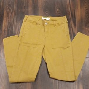 ANTHROPOLOGIE Mustard Pants